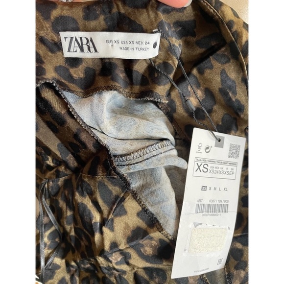 Zara Blogger Favorite Leopard Print Slip Dress - Picture 13 of 15
